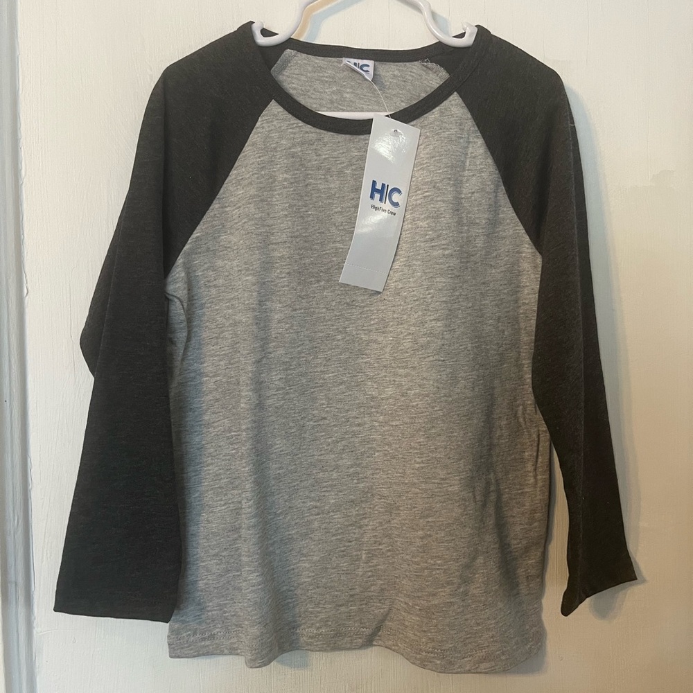 High Five Crew size 4 long sleeve tee NWT